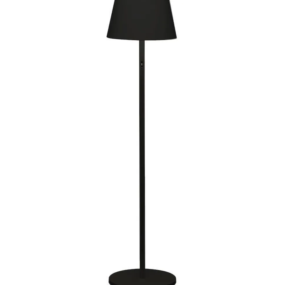 LED-terassivalaisin Konstsmide Lounge Pomezia 7824-750, ladattava, musta