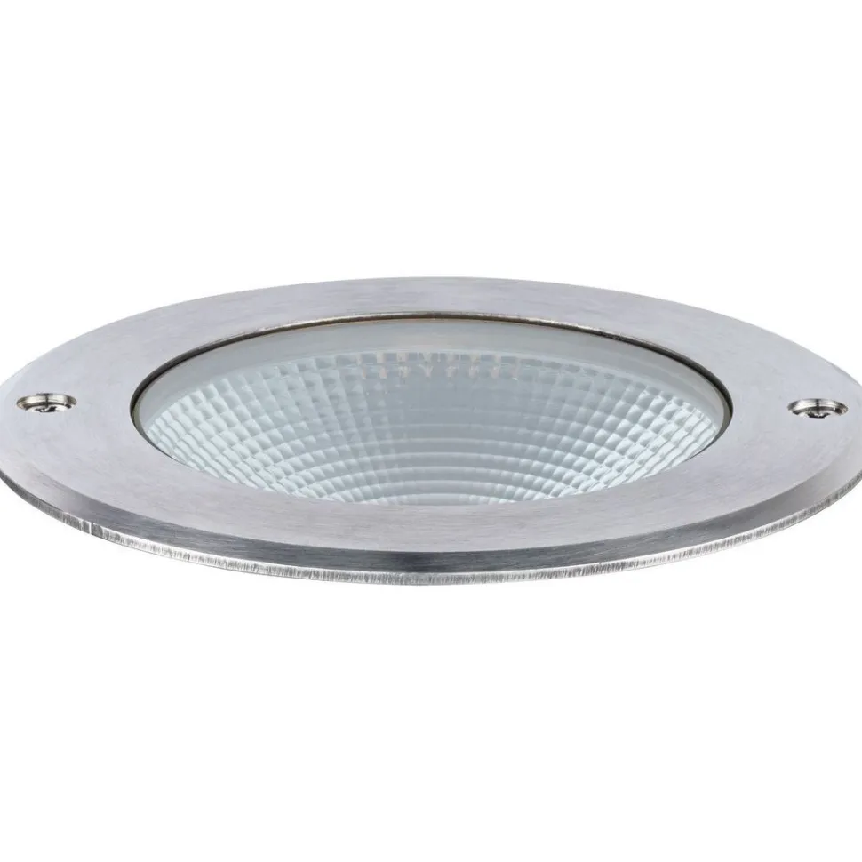 LED-terassivalaisin Paulmann Floor, IP67, 12cm, 3000K, rst