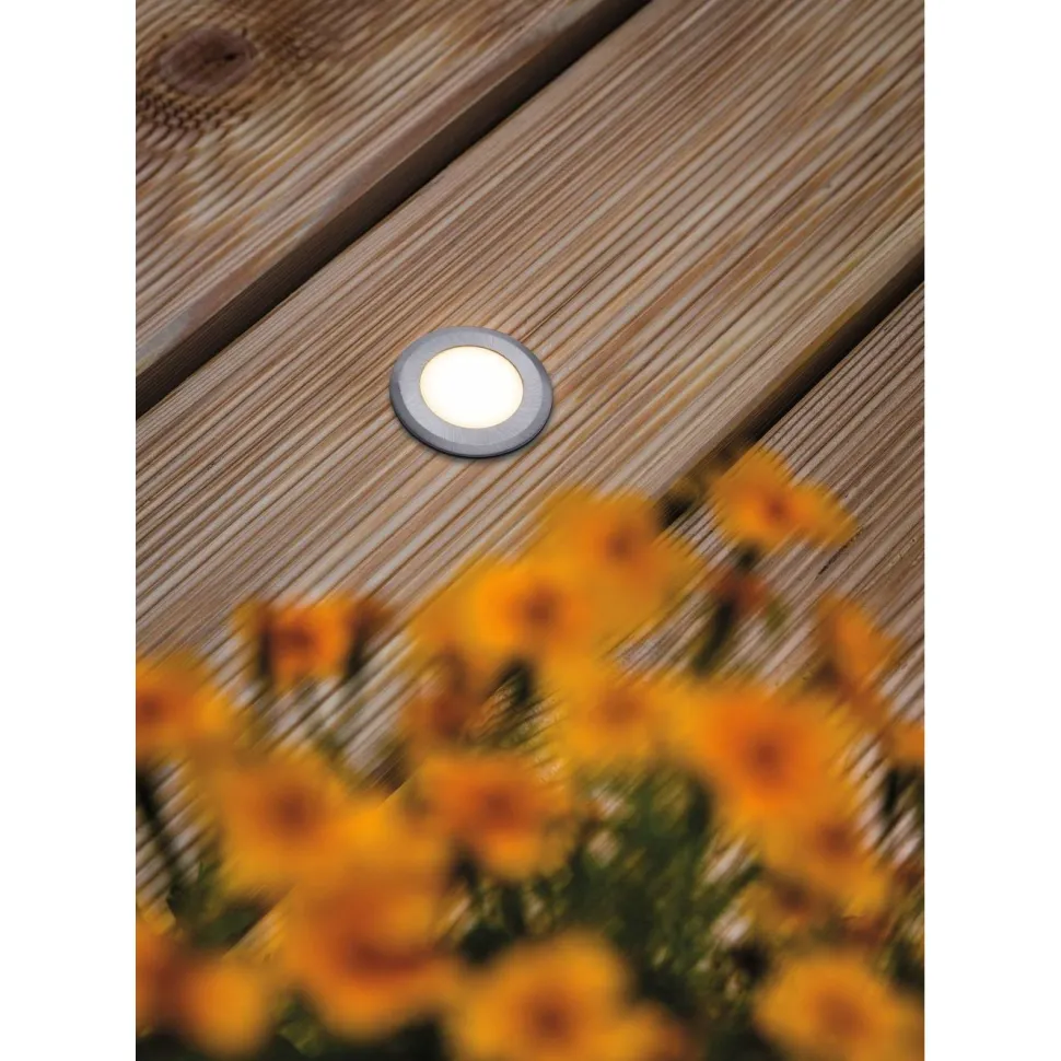 LED-terassivalaisin Paulmann House, IP67, 50mm, 3000K, 2W, 60lm, rst