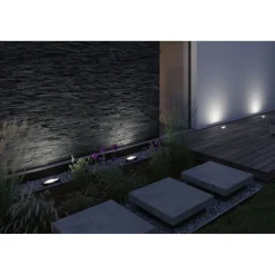 LED-terassivalaisin Paulmann Plug & Shine Ito, 27.9cm, IP67, 3000K, antrasiitti