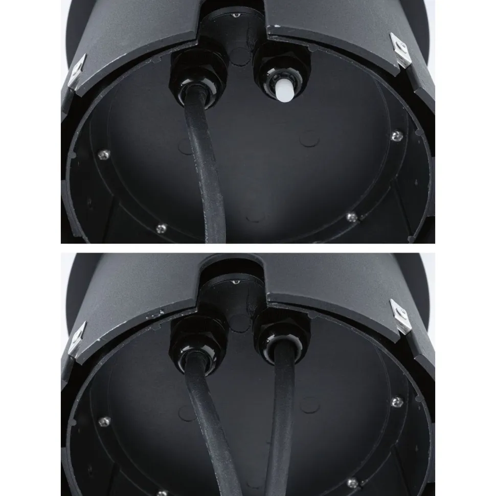 LED-terassivalaisin Paulmann Plug & Shine Ocos, IP67, 3000K, antrasiitti