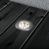 LED-terassivalaisinsarja Konstsmide Mini LED 7465-000 3x0.72W teräs 3-osainen