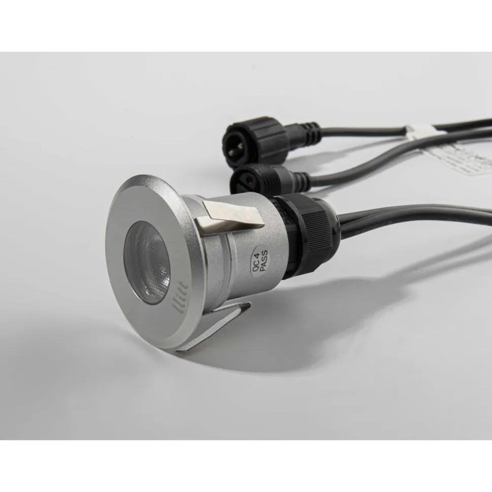 LED-terassivalo Llitt Allan More Decklight, alumiini
