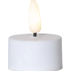 LED-tuikkukynttilä Star Trading Flamme, 5cm, 2kpl, valkoinen