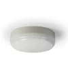 LED-tunnistinvalaisin Ensto AVR1.1109L IP44 10W/840 Ø260x88 mm RAD-tunnistimella valkoinen