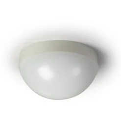 LED-tunnistinvalaisin Ensto AVR4 IP44 10W/830 Ø260x142 mm RAD-tunnistimella valkoinen