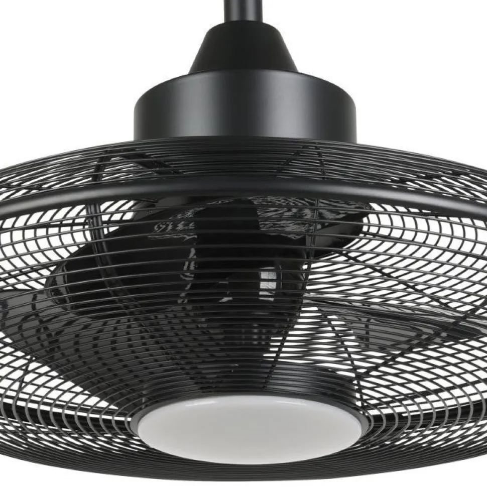 LED-tuuletinvalaisin Eglo Igeldo, musta