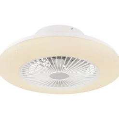 LED-tuuletinvalaisin Globo Travo Ø50cm, 3000-6500K, musta
