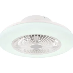 LED-tuuletinvalaisin Globo Travo Ø50cm, 3000-6500K, musta