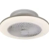 LED-tuuletinvalaisin Rabalux Dalfon CCT 3000-6000K 36W Ø55 cm valkoinen