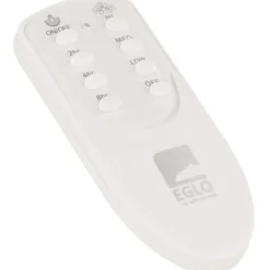 LED-tuuletinvalaisin Eglo Trinidad, valkoinen/puu