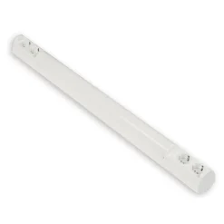 LED-työpistevalaisin Ensto Ali AL13418LED/DW 9W/8DW 907 mm 2x2-osainen pistorasia + kytkin valkoinen