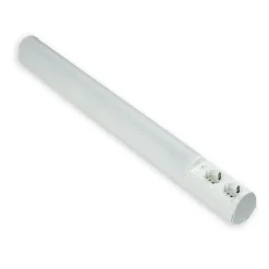 LED-työpistevalaisin Ensto Ali AL13236LED/DW 21W/8DW 1377 mm 2-osainen pistorasia + kytkin valkoinen
