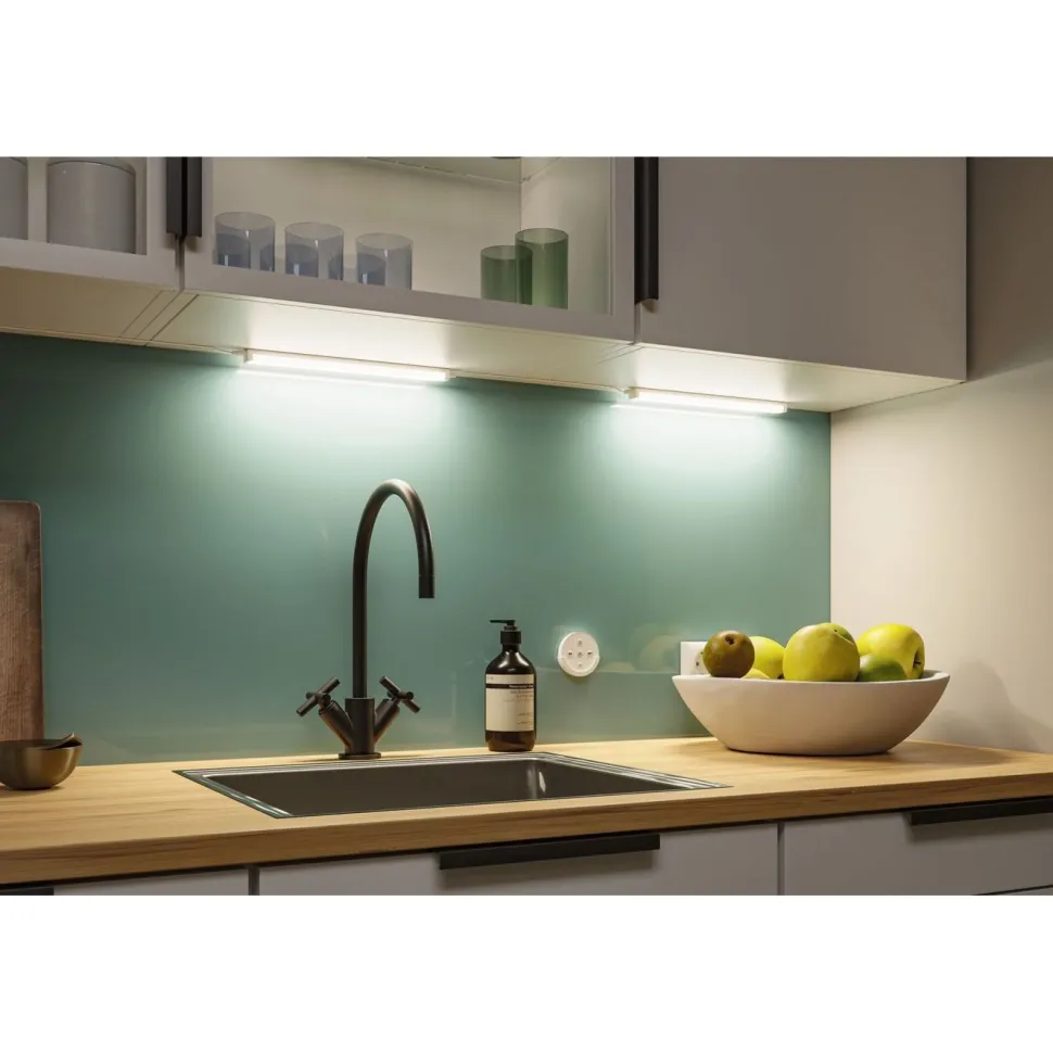LED-työpistevalaisin Paulmann Barreo 300x22mm 3.3W 300lm valkoinen, 2kpl/pkt
