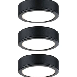 LED-työpistevalaisin Paulmann Pukk, 3kpl, 3.5W, 65mm, 210lm, valkoinen