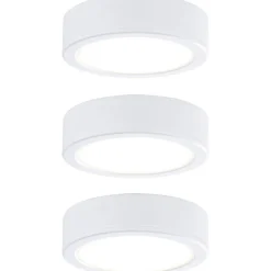 LED-työpistevalaisin Paulmann Pukk, 3kpl, 3.5W, 65mm, 210lm, valkoinen