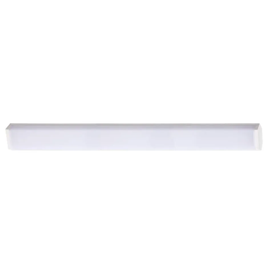 LED-työpistevalaisin Airam Handy 750, 11W/830/840, 750x74mm, IP21, valkoinen/opaali