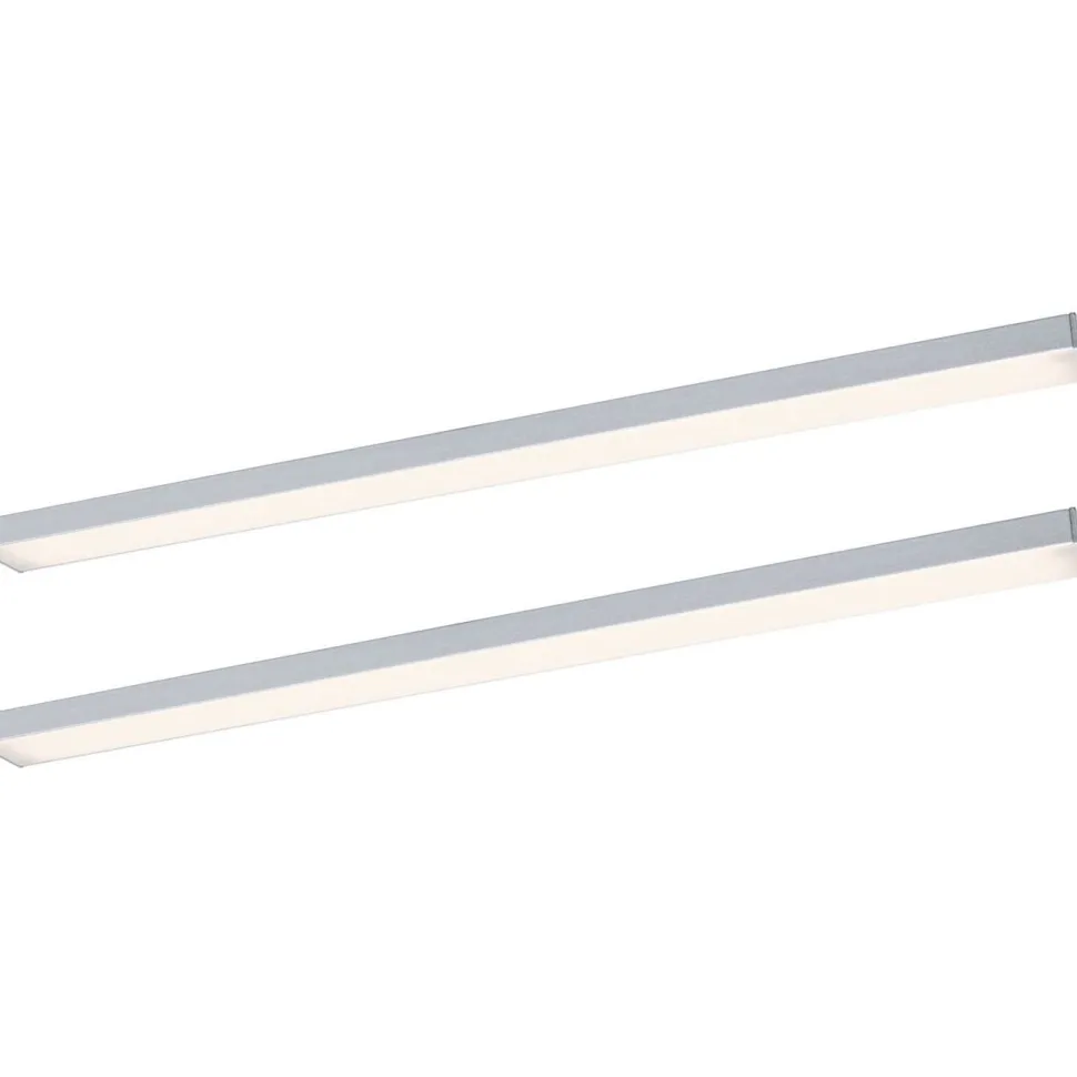 LED-työpistevalaisin jatkosarja Paulmann Inline 350x26mm 3000K 4W 350lm himmennettävä liiketunnistin mattavalkoinen, 2kpl/pkt