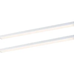 LED-työpistevalaisin jatkosarja Paulmann Inline 350x26mm 3000K 4W 350lm himmennettävä liiketunnistin mattavalkoinen, 2kpl/pkt