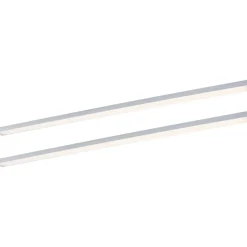 LED-työpistevalaisin jatkosarja Paulmann Inline 350x26mm 3000K 4W 350lm himmennettävä liiketunnistin mattavalkoinen, 2kpl/pkt