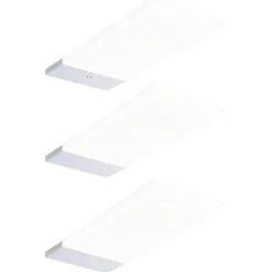 LED-työpistevalaisin Paulmann Bredo 80x190mm liiketunnistin 4000K 2.5W 180lm musta, 3kpl/pkt