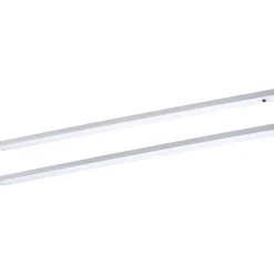 LED-työpistevalaisin Paulmann Inline 350x26mm 3000K 4W 350lm himmennettävä liiketunnistin aloitussarja mattakromi, 2kpl/pkt