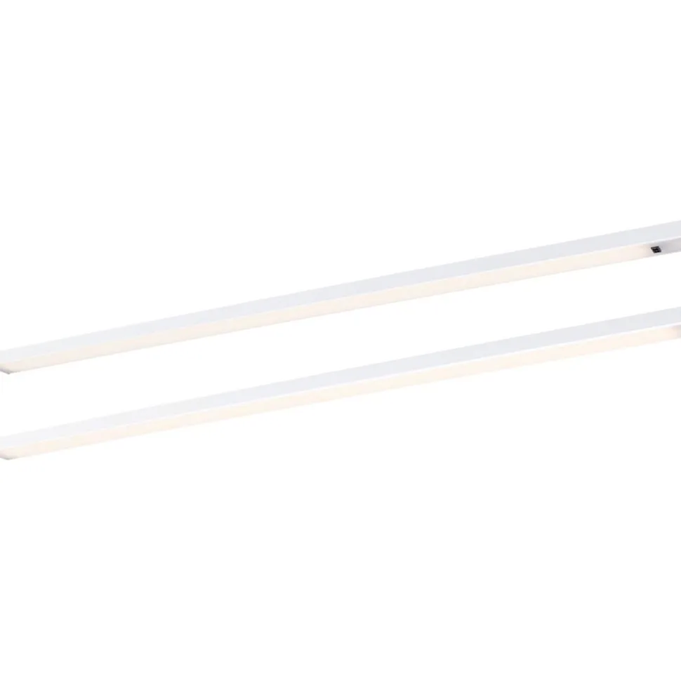 LED-työpistevalaisin Paulmann Inline 350x26mm 3000K 4W 350lm himmennettävä liiketunnistin aloitussarja mattakromi, 2kpl/pkt