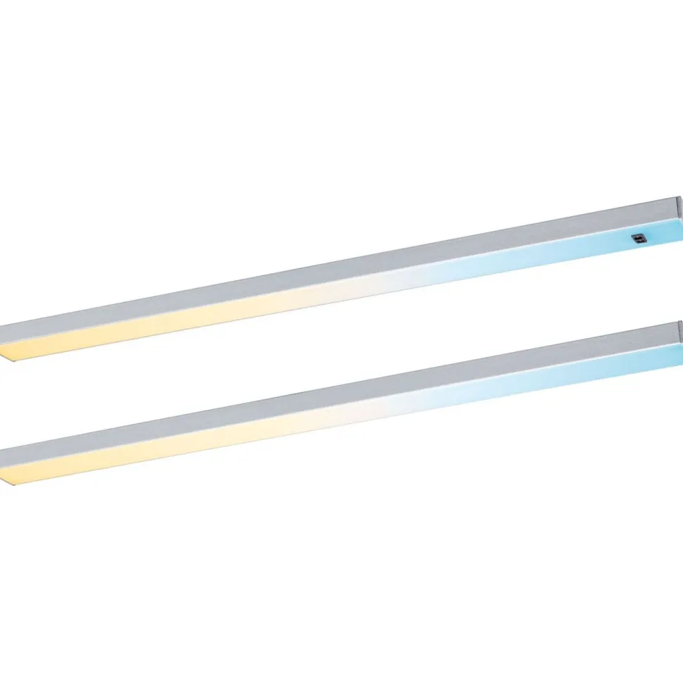 LED-työpistevalaisin Paulmann Inline 350x26mm 2700-6500K 4W 350lm liiketunnistin aloitussarja mattavalkoinen, 2kpl/pkt