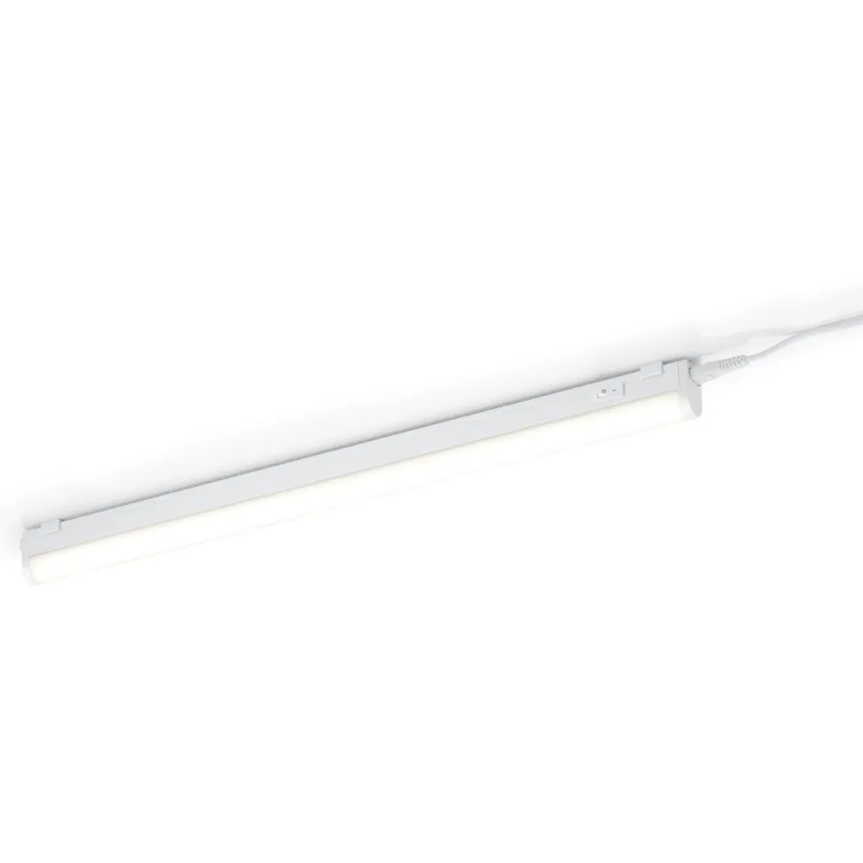 LED-työpistevalaisin 6.5W 700lm 3000K 510x25x40 mm valkoinen