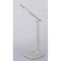 LED-työpöytävalaisin Globo Davos 55x15,5x56,5cm 7W valkoinen