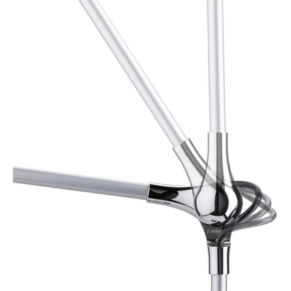 LED-työpöytävalaisin Paulmann Numis, 44cm, 1000lm, 11W, säädettävä värilämpötila, hopea