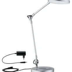 LED-työpöytävalaisin Paulmann Numis, 44cm, 1000lm, 11W, säädettävä värilämpötila, hopea