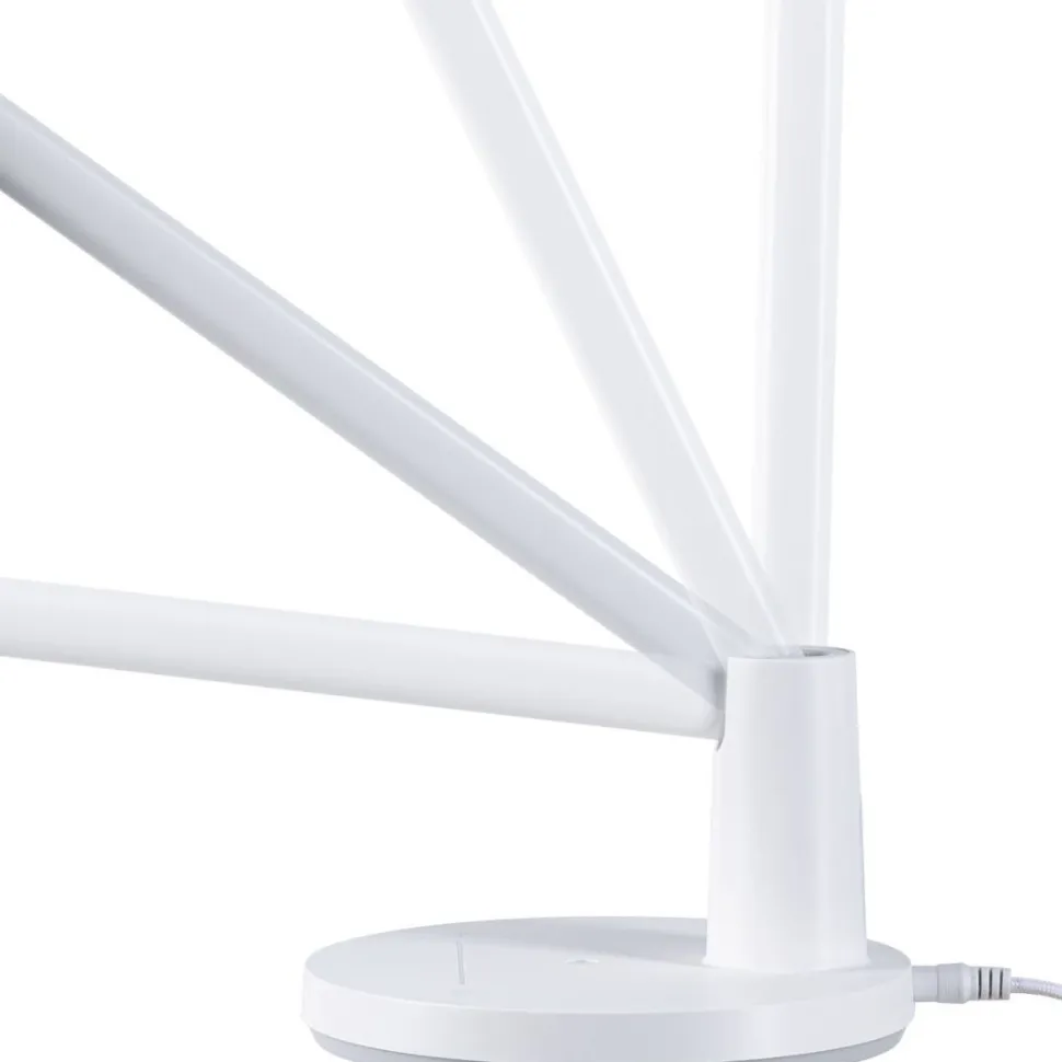 LED-työpöytävalaisin Paulmann Darba, 42.5cm, 4000K, 1150lm, 15W, mattavalkoinen