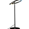 LED-työpöytävalaisin Paulmann Odila, 48.5cm, 650lm, 10.4W, säädettävä värilämpötila, mattamusta/kromi