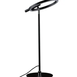 LED-työpöytävalaisin Paulmann Odila, 48.5cm, 650lm, 10.4W, säädettävä värilämpötila, mattamusta/kromi