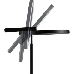 LED-työpöytävalaisin Paulmann Odila, 48.5cm, 650lm, 10.4W, säädettävä värilämpötila, mattamusta/kromi