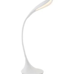 LED-työpöytävalaisin Globo Shannon 51x67cm 5W himmennettävä valkoinen