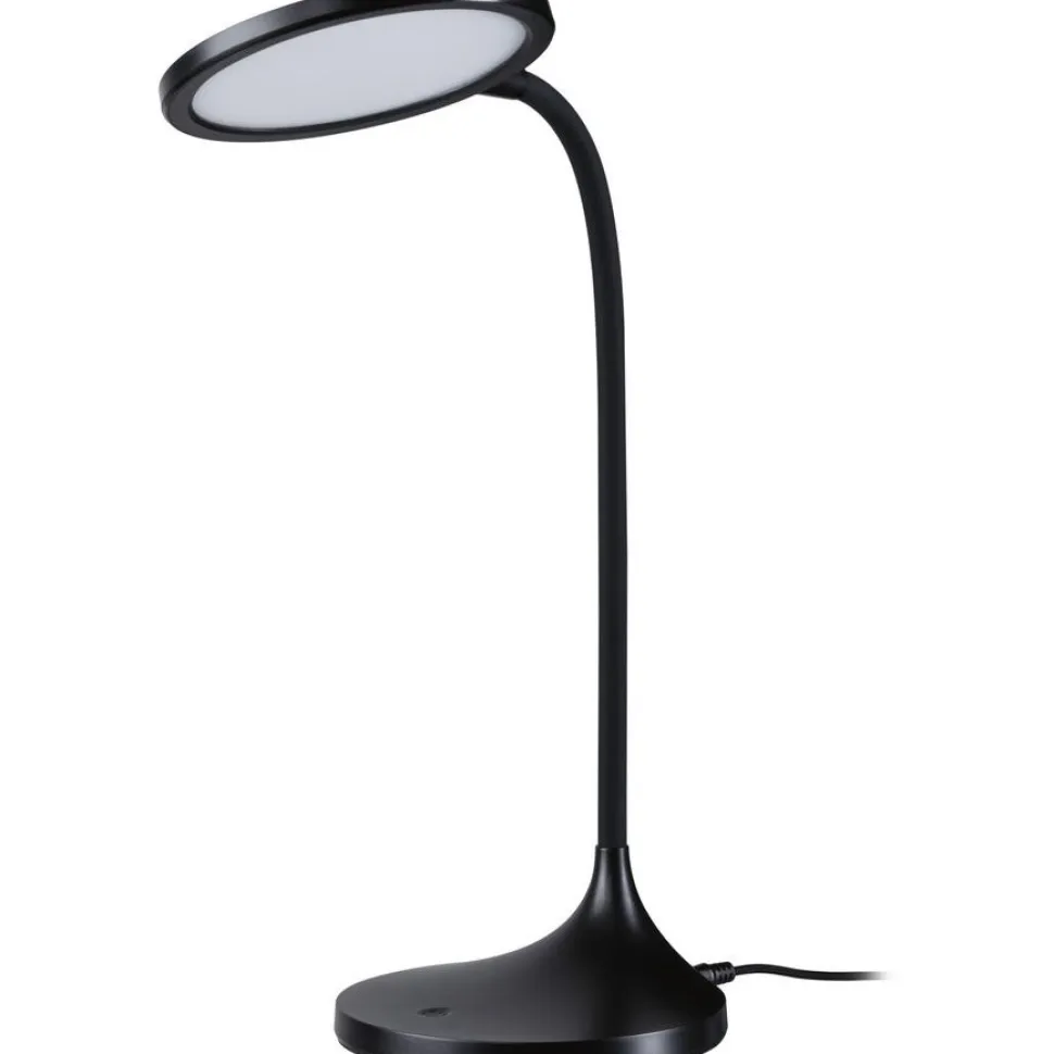 LED-työpöytävalaisin Paulmann Mejan, 60.4cm, 4000K, 1200lm, 15W, mattavalkoinen