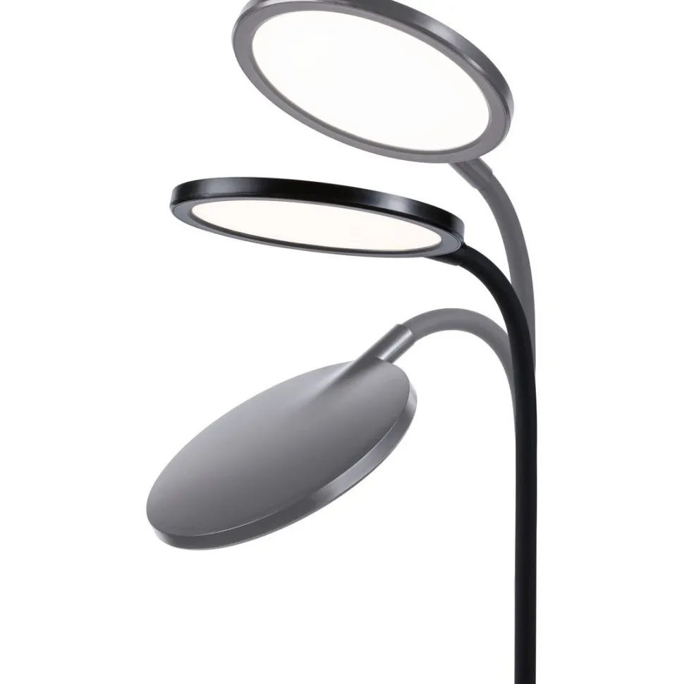 LED-työpöytävalaisin Paulmann Mejan, 60.4cm, 4000K, 1200lm, 15W, mattavalkoinen
