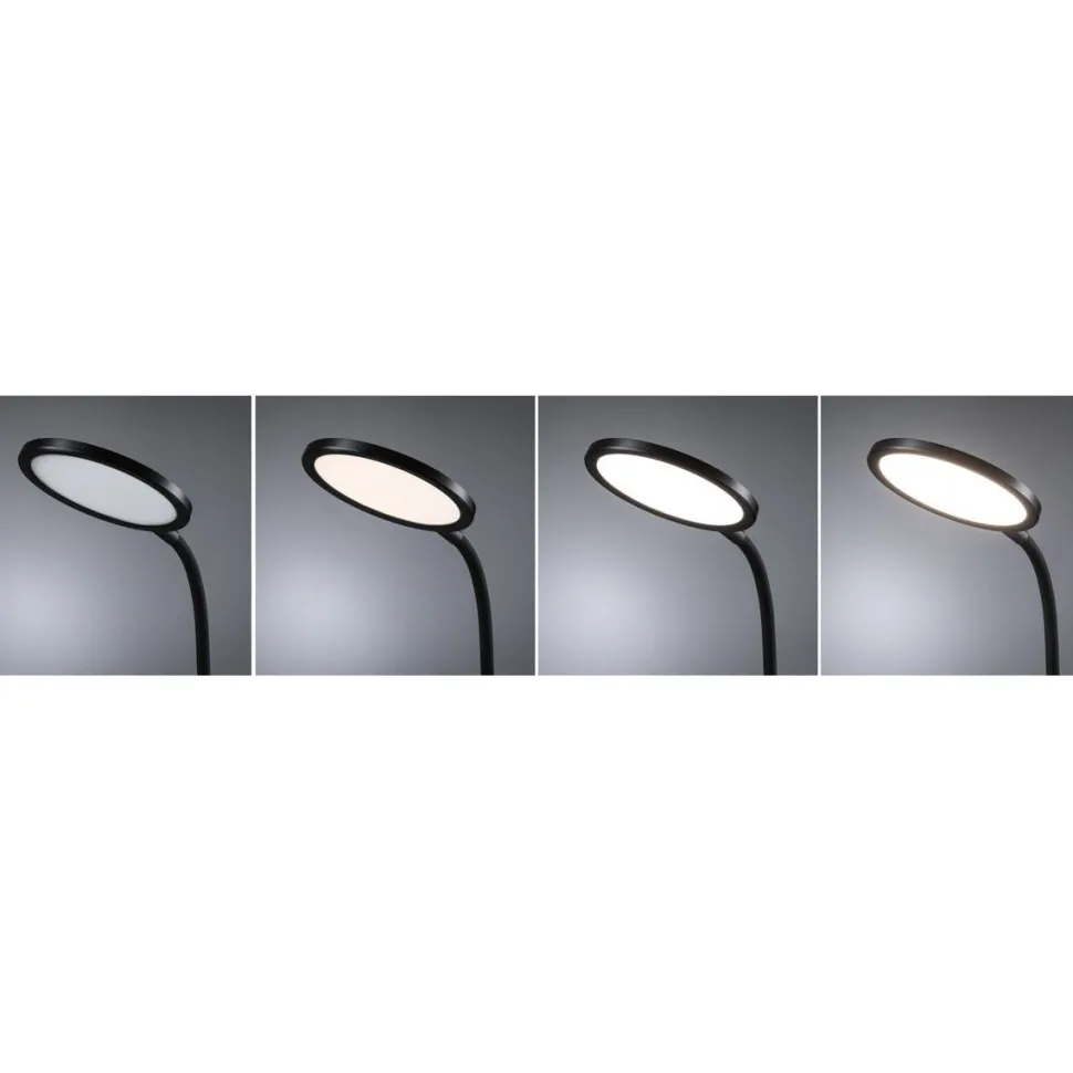 LED-työpöytävalaisin Paulmann Mejan, 60.4cm, 4000K, 1200lm, 15W, mattavalkoinen