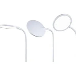 LED-työpöytävalaisin Paulmann Mejan, 60.4cm, 4000K, 1200lm, 15W, mattavalkoinen
