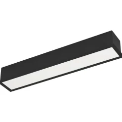 LED-ulkokattovalaisin Eglo Salitta, 40cm, musta/valkoinen, 9W