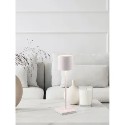 LED-ulkopöytävalaisin Trio Fernandez, ladattava