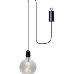 LED-ulkoriippuvalaisin Eglo Vignanello, musta