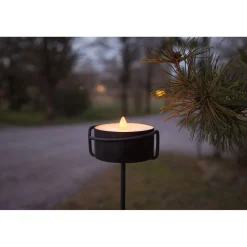 LED-ulkoroihu Star Trading Torch Ø10.5cm, musta