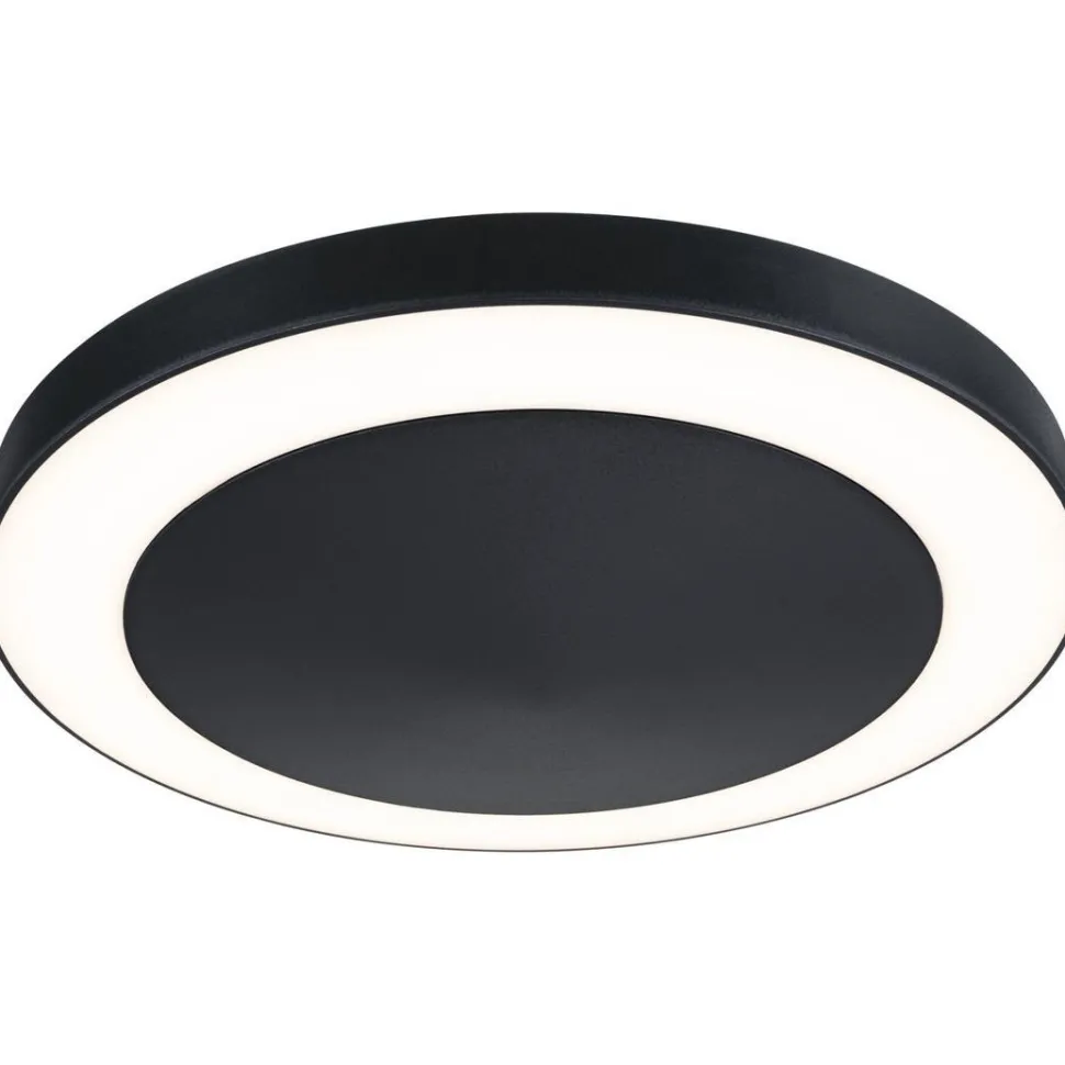 LED-ulkoseinävalaisin liike- ja hämärätunnistimella Paulmann Circula, Smart Home Zigbee 3.0, IP44, 32cm, antrasiitti