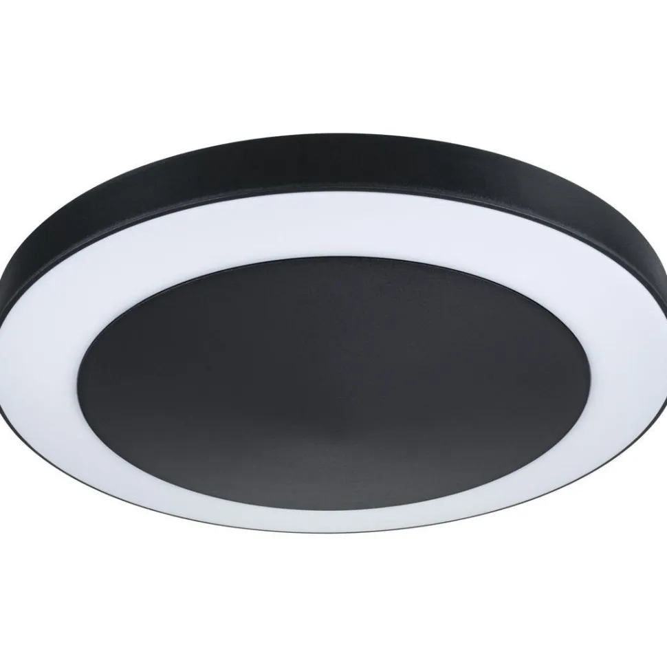 LED-ulkoseinävalaisin liike- ja hämärätunnistimella Paulmann Circula, Smart Home Zigbee 3.0, IP44, 32cm, antrasiitti