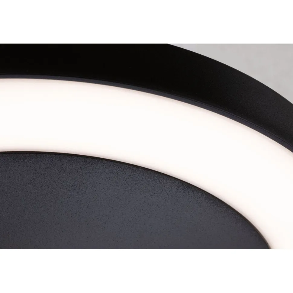 LED-ulkoseinävalaisin liike- ja hämärätunnistimella Paulmann Circula, Smart Home Zigbee 3.0, IP44, 32cm, antrasiitti