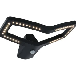 LED-ulkoseinävalaisin Paulmann Alara Smart Home Zigbee 3.0 375x270mm hämäräohjattu liiketunnistin IR RGBW+ 10W 450lm antrasiitti