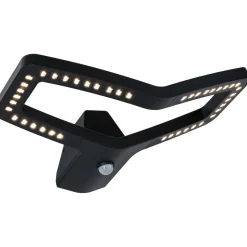 LED-ulkoseinävalaisin Paulmann Alara 375x270mm 3000K 10W 450lm hämäräohjattu liiketunnistin IR antrasiitti